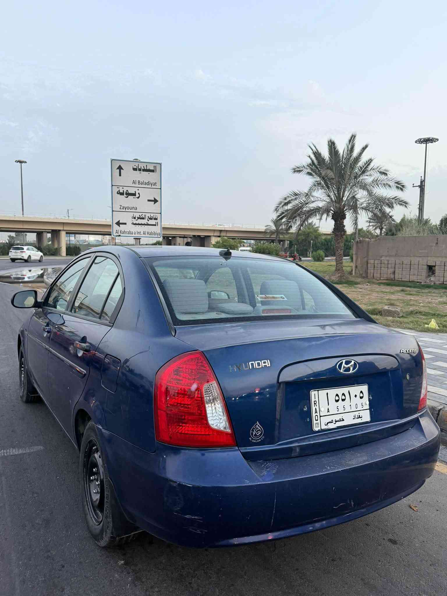 اكسنت ٢٠١٠ • حادث خلفي • محرك ١٦٠٠