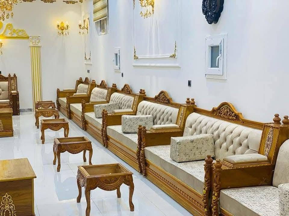 اللهم صل على محمد وآل محمد 🤝❤‍🔥

تخفيضات ✴️تخفيضات ✴️تخفيضات✴️🤝💫🪙
يوجد كادر لاخذ القياسات

تم تخفيض لأسعار لأصحاب المضايف والحسينيات من قبل ممعرض بركات السجاد 🤝❤‍🔥

مواصفات العمل واضحه جدا❤‍🔥🤝
الخشب جام روسي 💯💯❤‍🔥
مقعد بلوك أبو 16💯💯❤‍🔥
إسفنج مميز اول + طبقة دلوب طبية💯🤝
لقماش تركي 💯💯🤝❤‍🔥

سعر المتر مغلف  سعر لمتر ب110 ألف🤝❤‍🔥
مودرن مغلف مع تطعيم بالخشب 130 ألف🤝❤‍🔥
الصاج الزان سعر لمتر ب160 ألف🤝❤‍🔥
***********
***********
