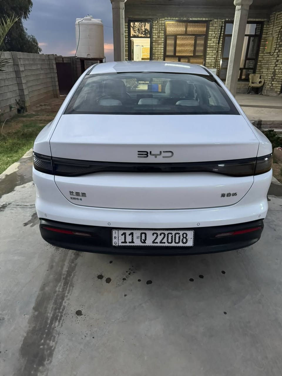 السلام عليكم 
مكلف بالنشر 
سيارة byd sel 5 
موديل ٢٥ بطارية ٥٥ كيلو 
السيارة ماشية تقريبا ألفين كيلو فقط 
مكفولة السيارة ، رقم بغداد وتحويل مباشر 
السعر  22 مليون و 300 وبيها مجال بسيط 
للإستفسار الاتصال بصاحب السيارة 
***********

مكان السيارة واسط ناحية الحفرية
