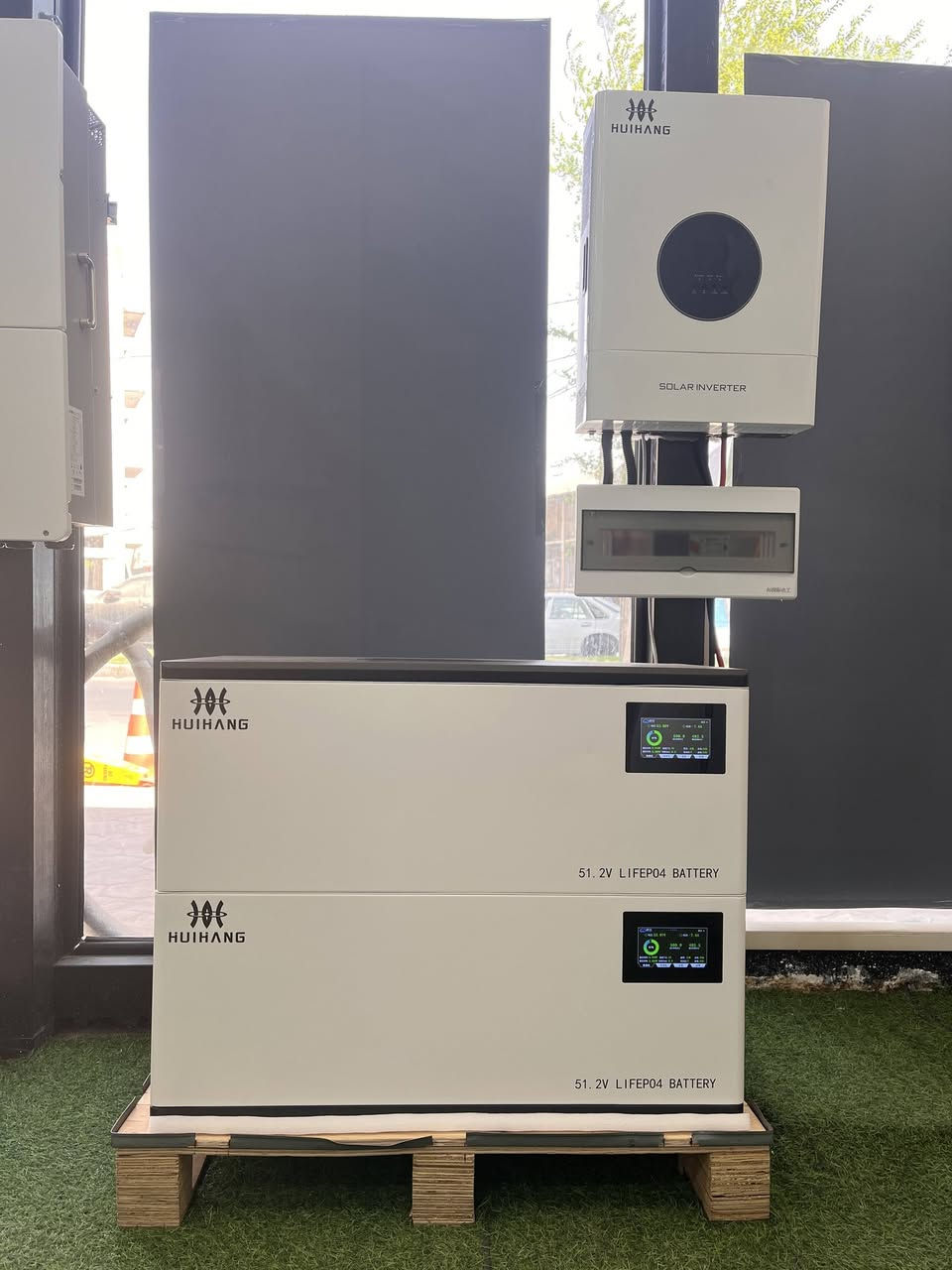 I think the price is great and the quality is excellent.

نص مكتوب في الصور:
- HUIHANG ENERGY STORAGE SYSTEM HOME ENERGY STORAGE BATTERY 51.2V 280Ah LiFePO4 Safe & Reliable LiFePO4 cell, higher safety and longer cycle life. Long Cycle Life ≥ 8000 cycles, stable performance and durability. High Performance Continuous discharge current up to 200A. Scalable Expansion Support up to 16 units in parallel. HUIHANG SPECIFICATIONS Nominal Voltage 51.2V Nominal Capacity 280Ah Energy 14.336 kWh Max. Charge / Discharge Current 200A (Charge / Discharge Continuous) Cycle Life ≥ 8000 Cycles Cell Type LiFePO4 Dimensions (L × W × H) 850 × 410 × 335 mm Weight 121 kg (266.8 lbs) Scalability Up to 16 Units in Parallel Operating Voltage Range 44.8V – 57.6V Operating Temperature (Charge) -10°C – 50°C (14°F – 122°F) Operating Temperature (Discharge) -10°C – 50°C (14°F – 122°F) Communication RS485 / CAN Display LCD Screen Warranty 7 Years KEY FEATURES Safe & Reliable Higher safety and longer cycle life. Long Cycle Life ≥ 8000 cycles, stable performance and durability. High Performance Continuous discharge current up to 200A. Scalable Expansion Support up to 16 units in parallel. APPLICATIONS Home Energy Storage Residential Building Commercial Store Solar Energy Storage Backup Power Supply
- HUIHANG ENERGY STORAGE SYSTEM HOME ENERGY STORAGE BATTERY 51.2V 222Ah LiFePO4 Safe & Reliable LiFePO4 cell, higher safety and longer cycle life. Long Cycle Life ≥ 8000 cycles, stable performance and durability. High Performance Continuous discharge current up to 200A. Scalable Expansion Support up to 16 units in parallel. HUIHANG SPECIFICATIONS Nominal Voltage 51.2V Nominal Capacity 222Ah Energy 11.366 kWh Max. Charge / Discharge Current 200A (Charge / Discharge Continuous) Cycle Life ≥ 8000 Cycles Cell Type LiFePO4 Dimensions (L × W × H) 850 × 410 × 335 mm Weight 121 kg (266.8 lbs) Scalability Up to 16 Units in Parallel Operating Voltage Range 44.8V - 57.6V Operating Temperature (Charge) -10°C - 50°C (14°F - 122°F) Operating Temperature (Discharge) -10°C - 50°C (14°F - 122°F) Communication RS485 / CAN Display LCD Screen Warranty 7 Years KEY FEATURES Safe & Reliable LiFePO4 cell for higher safety and longer cycle life. Long Cycle Life ≥ 8000 cycles, stable performance and durability. High Performance Continuous discharge current up to 200A. Scalable Expansion Support up to 16 units in parallel. APPLICATIONS Home Energy Storage Residential Building Commercial Store Solar Energy Storage Backup Power Supply