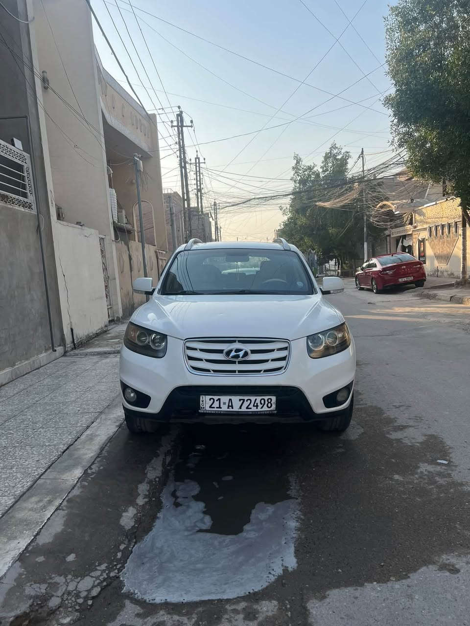 السلام عليكم
هيونداي سنتافي ٢٠١١ خليجي
محرك ٦ سلندر 
٧ راكب ٣ قطع تبريد 
فتحة سقف 
تحكم ستيرن جهتين 
شاشة اندرويد اوتو و ابل كار بلي تدعم بلوتوث وكيبل 
تخم تاير جديد 
السيارة رقم سليمانية باسمي تحويل او وكاله جاهز 
سنوية ٢٠٣٠
السيارة بيها قطع صبغ ابيع حزام 
السعر ب١١٦ وبيها مجال 
العنوان تقاطع درويش 
للستفسار الاتصال ***********
