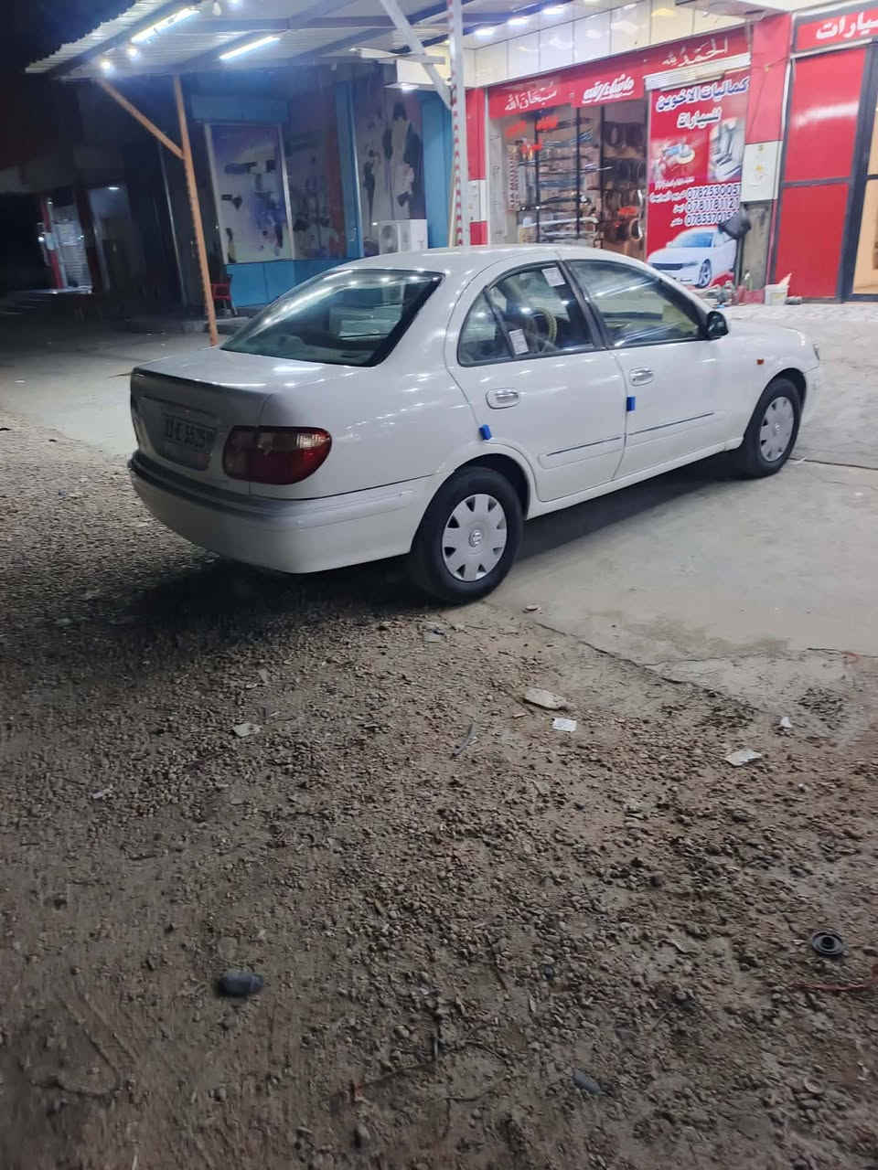 السلام عليكم سياره سني موديل 2001 رقم بغداد تبريد شغال كير عادي كير ومحرك جدد السعر  60 العنوان الانبار الرمادي التأميم رقم ***********
