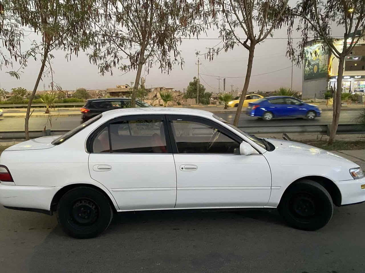 للبيع كورلا 94
فول توماتيك بدون صبغ شرط ومحرك وكير شرط سيارة جديدة تبريد ثلج 
تخم تايات جديد باتري جديد 
رقم بغداد الماني مشروع وطني بأسمي شرط التحويل بالموصل السعر 54 وبيها مجال 

للتواصل ع رقم 

***********
