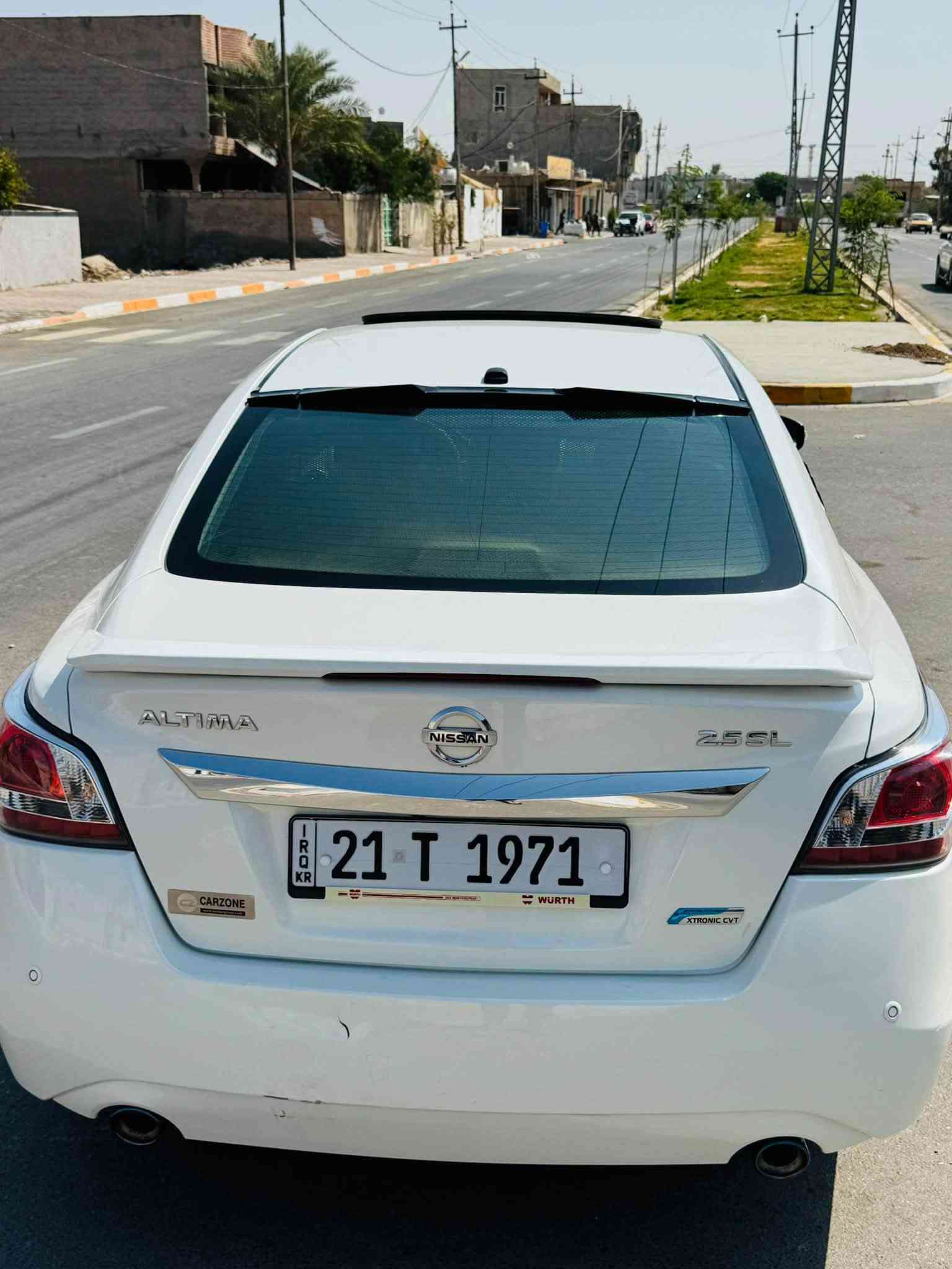 جمعة مباركة على الجميع
للبيع نيسان التيما موديل 2014 SL فول مواصفات ماشية 148 

السيارة جديدة بمعنى الكلمة واحلى من الصور بهواي السيارة جاهزة وكاملة من ناحية كير ومكينة والصدر الامامي والخلفي حتى تخم تاير صارله شهر 

السيارة نطخت يمي بخشم البنيد بدلته بواحد بلادي نفس اللون ايرباك البردة طك وموجود الجديد بس بعدني ما بدلته 

السعر 133 وبيها مجال

مكان السيارة: ديالى المقدادية

للاستفسار:***********

