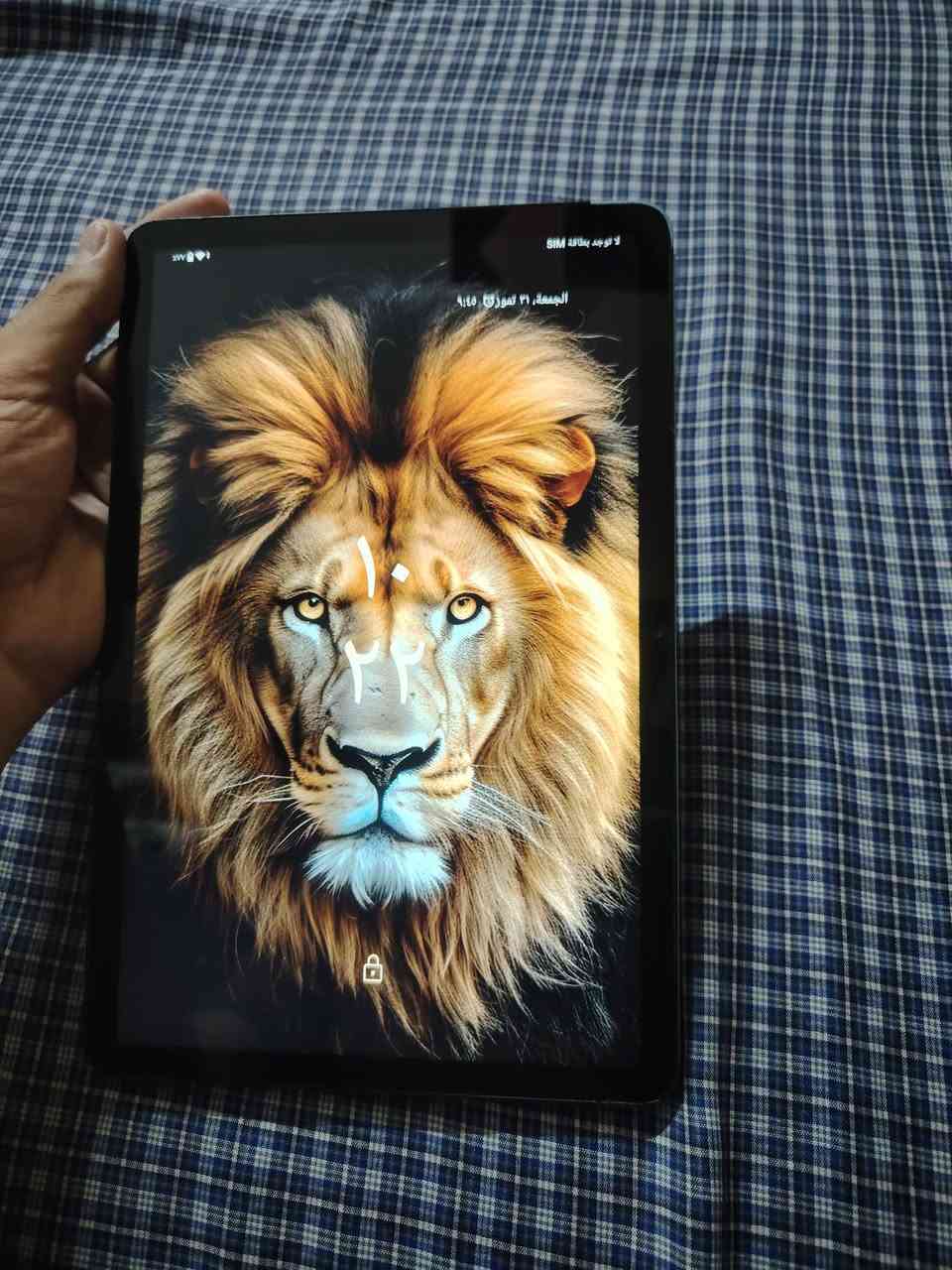 السلام عليكم ايباد  Infinix X pad
نضافت الجهاز 90% 
ذاكرة 128 
حجم الشاشة 11بوسه بتردد 90هرتز 
يشغل بوبجي و باقي العاب  60 FPS  
بطاريته عملاقه 7500 
الجهاز عملي كالعاب 🎮🕹️
و دراسة يفيد و ممتاز جداً 
و كذالك بيه منفذ سمكارت مع الجهاز حافظه دفتريه 
سعر الجهاز160 ألف و بيه مجال أن شاء الله 
***********
