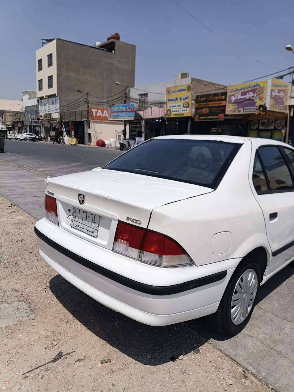 سمند موديل 2010 للبيع
السياره كفاله عدا بارد ب الباب الخلفي 

تبريد شغال ثلج 

مكينه وكير فرنسي ما صار هواي من شادهن 

حداديه زينه 

سعر 42 بيها مجال كلش بسيط 

مكاني نجف 

للستفسار -***********
