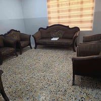 طقم خشب زان • ٨ نفرات • بدون عيب