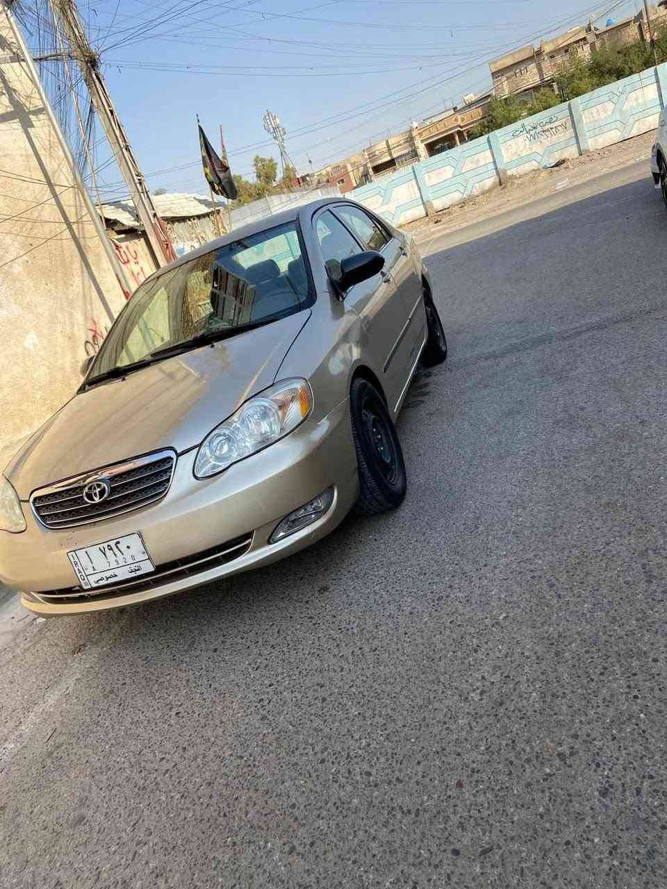 كورولا نحله موديل 2005 محرك ممتاز كير ممتاز حداديه جيده سياره تخم تاير جديد رقم نجف مشروع وطني السعر 65 بيها مجال الاستفسار على هذا الرقم *********** محمد العنوان بغداد الشعب
