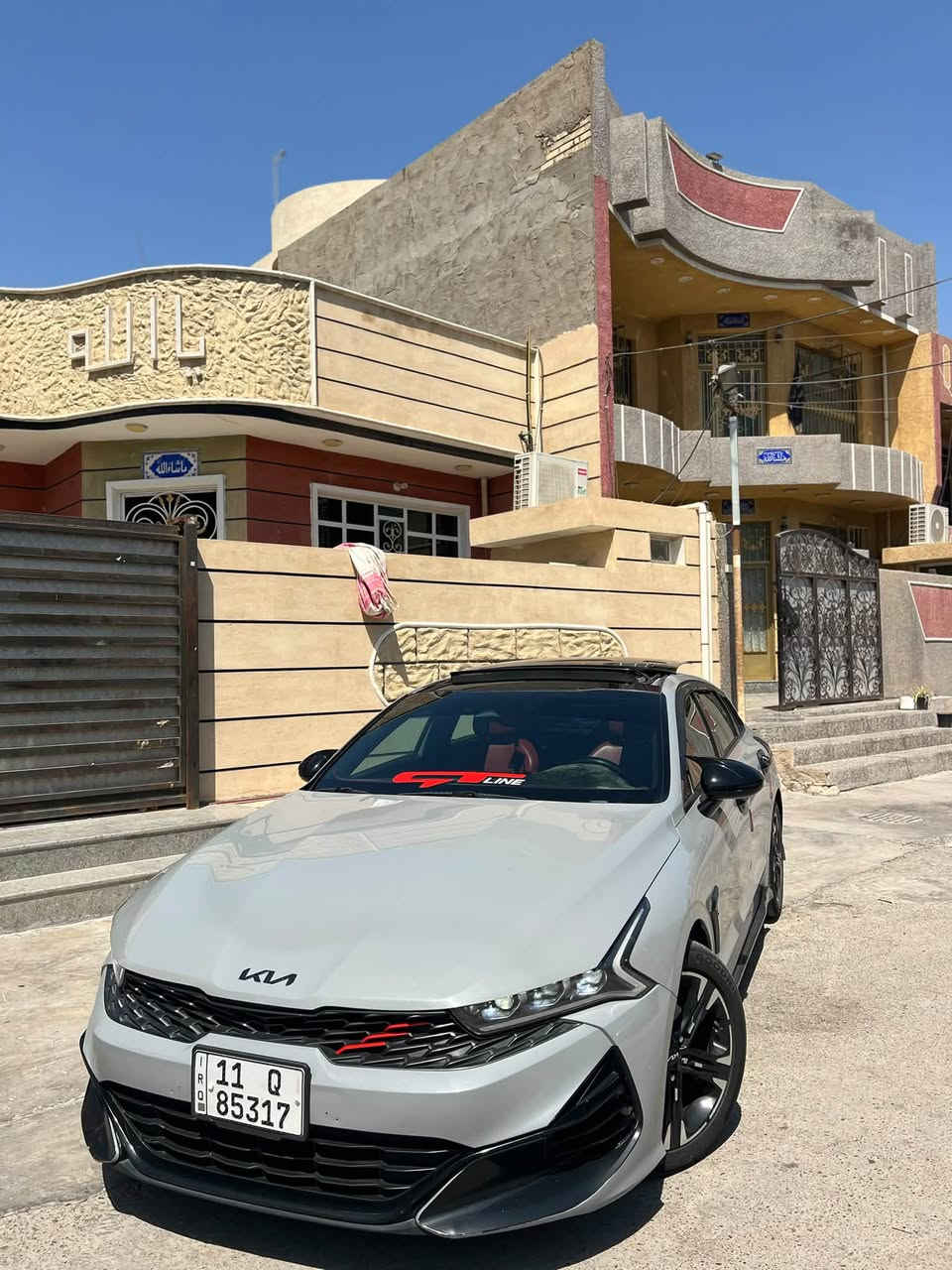 السلام عليكم شباب
k5جيتي لاين
موديل 23
رقم بغداد بّــ اسمي 
محرك 1600 تيربو
ماشيه 73 ميل وقابل للزياده
مواصفات الجيتي لاين معروفه
 داخل احمر
بنوراما
كشنات جلد
بصمه ابواب وتشغل+ تشغل عن بعد
رادار امامي (نقص) فقط
وخلفي 
وجوانب
حادث السياره جاملغ سكن مبدل ومصبوغ
وشبرين بلبنيد معدل وداير البنيد مصبوغ
بدون ايرباك وبدون دواخل 
بيها ملاحضتين هنا صارن يمي بّــ العراق
اصبع بّــ الجاملغ مال السايق وعدلته pdr
وعلى كد اربع اصابع بّــ الجنطه هم عدلتهن pdr
وعندي تصوير قبل وبعد التعديل
السياره جاهزه ومابيها نقص اي شي 
مكان السياره بغداد / الشعب
سعرها 185 وبيها مجال 
شوف واقتنع واني بّــ الخدمه
هـ ***********
