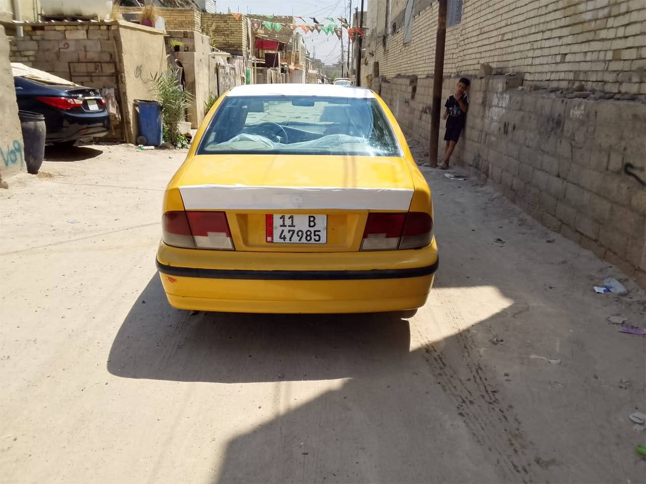 السلام عليكم  سيارة سمند موديل  11 سيارة  جاهزة كير مكينة تبريد خير من الله سياره بيه بس جاملغ امامي مصبوغ رقم انكليزي  بغداد ا سعر  30 وبيه مجال  عنوان بغداد البياع شهداء الرقم ***********
