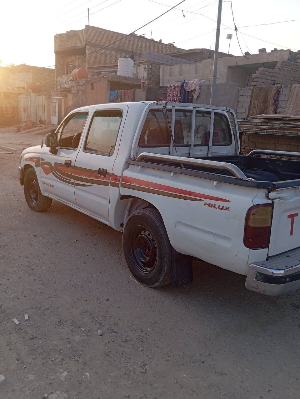 تيوتا جمره 2003 نظيفه جاهزه كير محرك خير من الله 
كشره حلوه  رقماه  سنويه بأسمنا رقم انكليزي ماعليها لاغرامات ولاشي  العنوان ميسان العماره
سياره صافيه ***********
