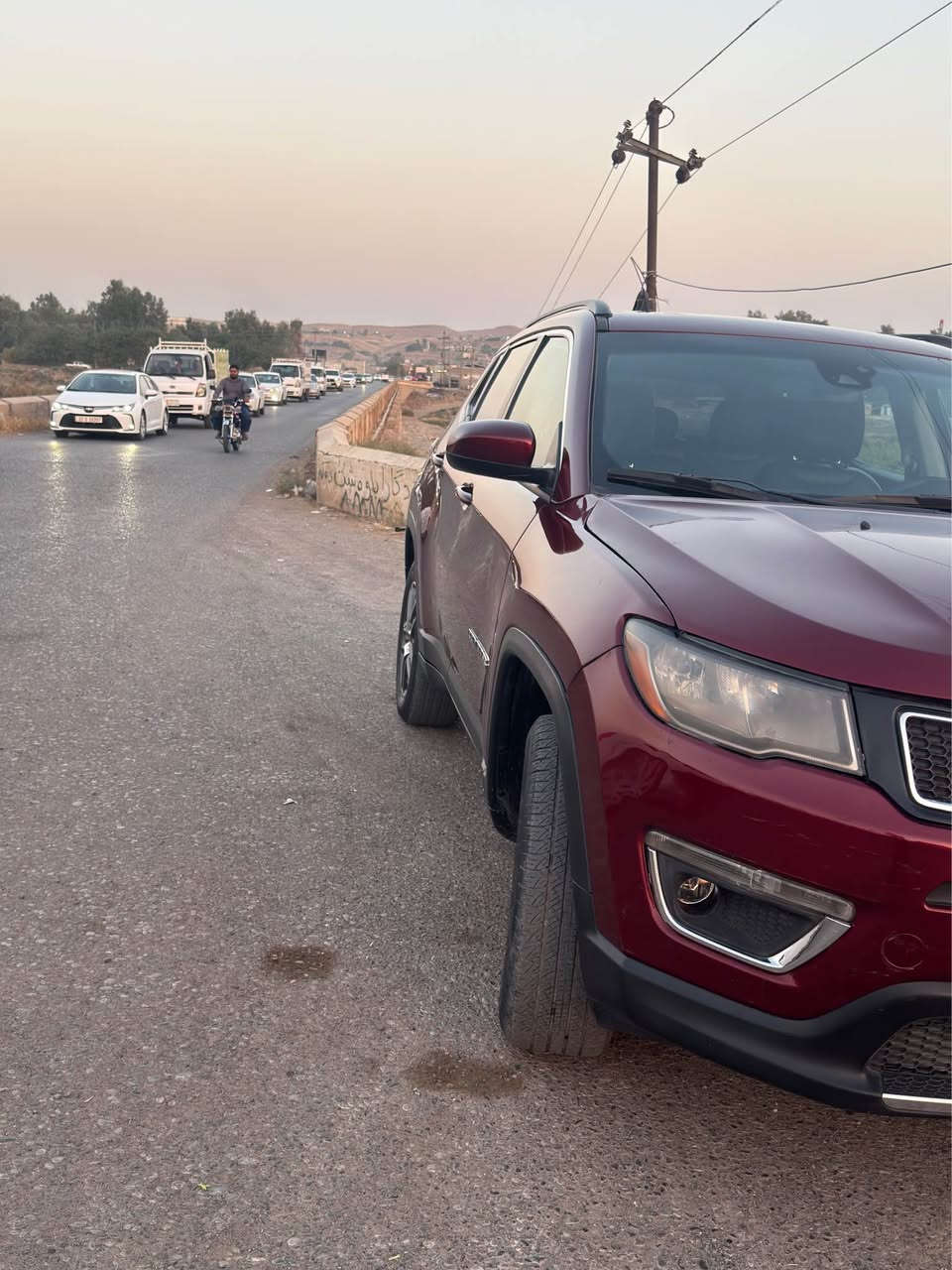 Jeep compass جيب كومباس (4x4) 2020

-ماشية 85 km 

مواصفات 
حجم المكينة 2.4
بصمة و بصمة ابواب
دفع رباعي 4*4
تشغيل عن بعد
رادار امامي تحديد مسار
سقف بانوراما
لايت زينون بلادي 
حساسات خلفي
‏كشنات جلد اسود 
تدفئة كشنات 
‏شاشة كبيرة 
كامرة خلفية
‏تبريد قطعتين 

الضرر :-بولند مصبوغ 

مكان السيارة اربيل 

سعر 129$

للأتصال 
***********
*********** أربيل, العراق
