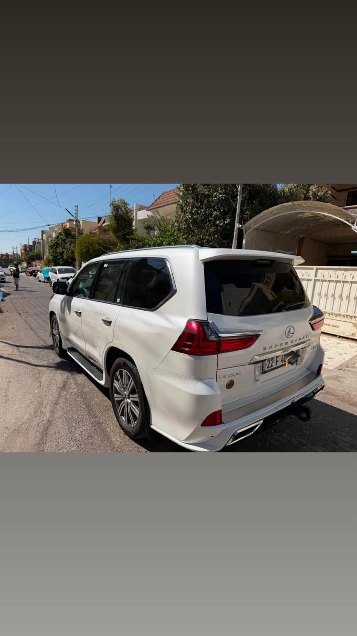 Lexsus lx 570 2016
كلين دعامي لو دعامي به شه رته
فول مواسه فات 
٩٥.٠٠٠كم حقيقي روييه
هه موو شتيكي به شه رت و پاك و خاوين مايته وه 
سعري ٦٦٥$ مجاليكي برايانه *********** أربيل, العراق
