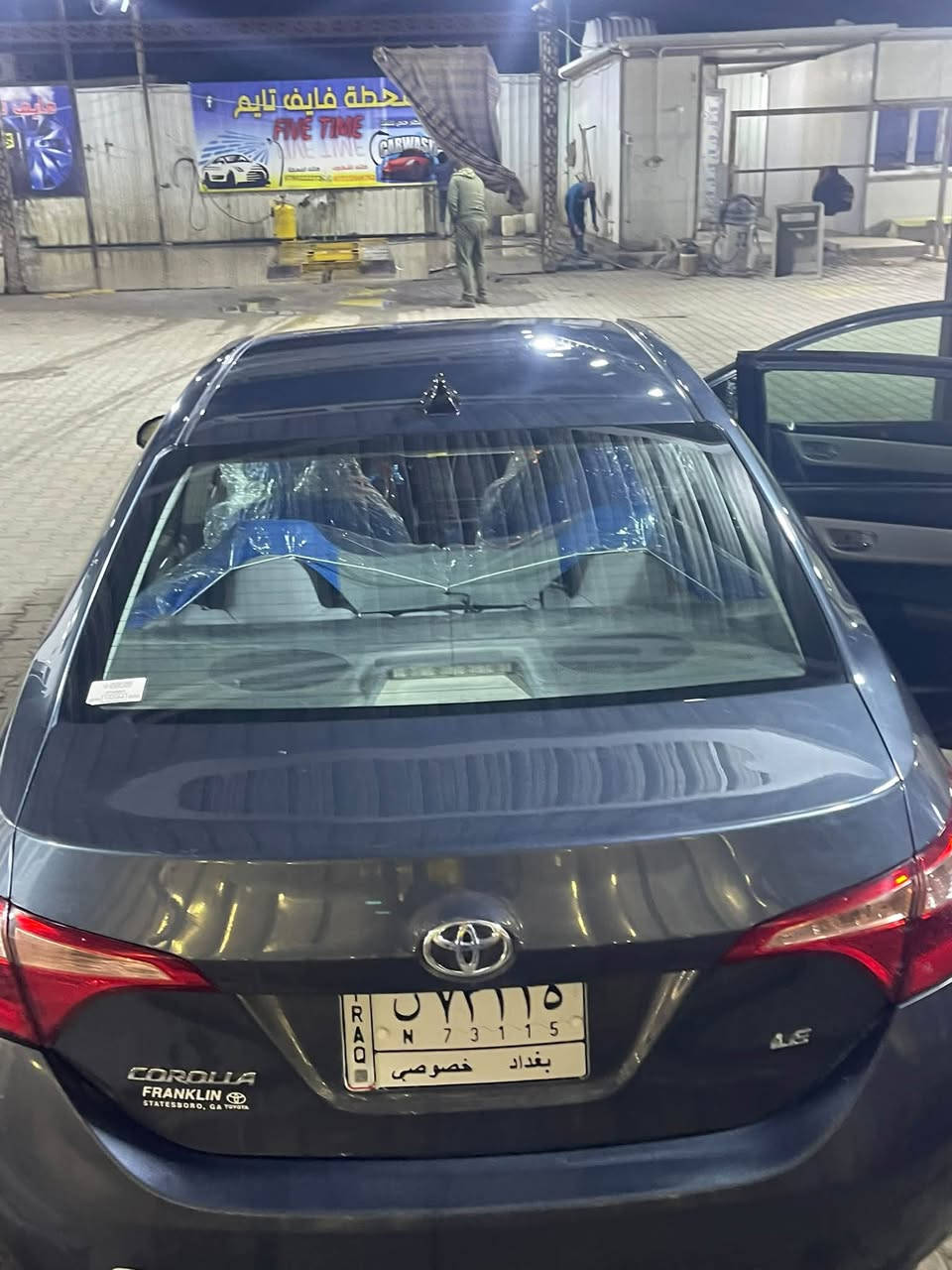للبيع كورولا 2019 LE وارد امريكي لون نفطي
مواصفات السيارة معروفة 
سيارة جاهزة بدون نقص 
محرك  1800 المرغوب 
رادار وحجر كله موجود
ماشية 120 الف مايل حقيقي 
رقم بغداد  باسمي شرط التحويل 
بجم امامي كبس  سياره بيه بنيد بامريكا وجاملغ خلفي  بلعراق وبيه بارد شبر تقريبا 
مكان السيارة بابل مشروع المسيب  
السعر 133$وبيها مجال بسيط 
***********
