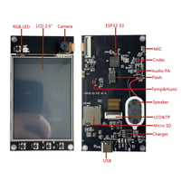ESP32-S3 • كاميرا • شاشة 2.6 بوصة