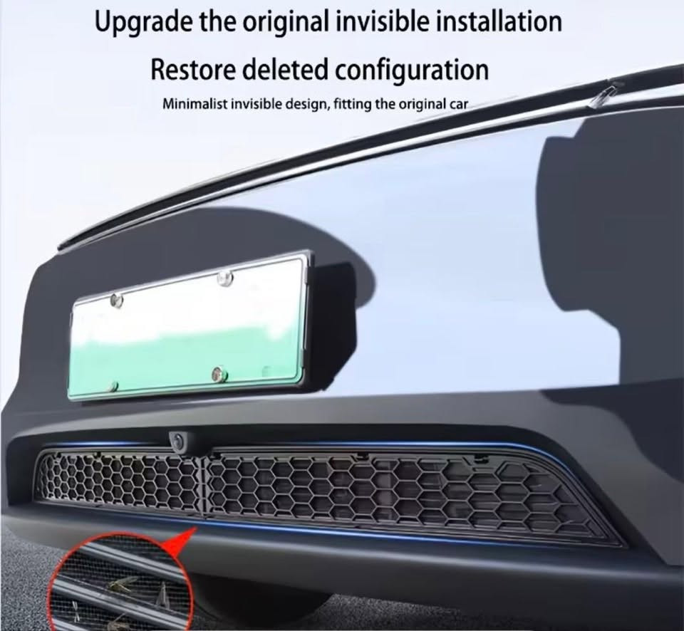 15 الف
شباج تسلا y  ١٥ الف 
***********

نص مكتوب في الصور:
- Fit For: Tesla Model Y 2025
- Upgrade the original invisible installation Restore deleted configuration Minimalist invisible design, fitting the original car
- Before installation: Leaves, mosquitoes, and debris invade the interior of the water tank, emitting an unpleasant odor
- Comprehensively increase the maximum airflow