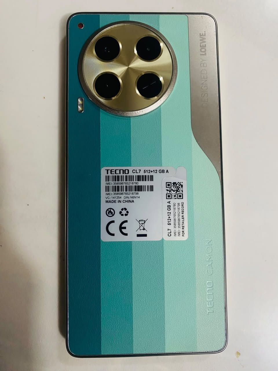 السلام عليكم للبيع أو مراوس ب ايباد
TECNO CAMON 30 5G
 ذاكره 512 
داخليه 24
شاشه 120 هرتز
صار أسبوع من أخذته بعده بل كارتون شخط ما بي 
السعر 500 وبي مجال كلش قليل مكاني بابل محاويل 
رقمي ***********

