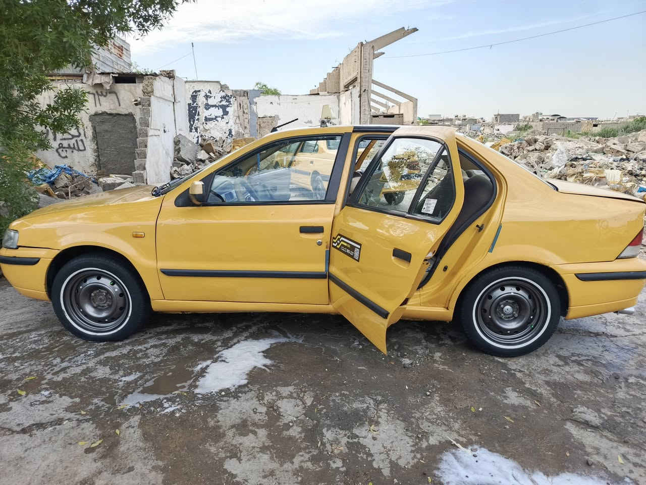 للبيع سمند كير مكينه فرنسي صدر جديد بسمي سياره مصفره كولشي السعر مكان بلديات موديل 11  سعر 30 مجال حك جيه ***********0
