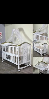 ✨ سرير أطفال خشبي من الصنوبر الطبيعي  • 🛏️ مريح وآمن: سرير خشبي متين م...