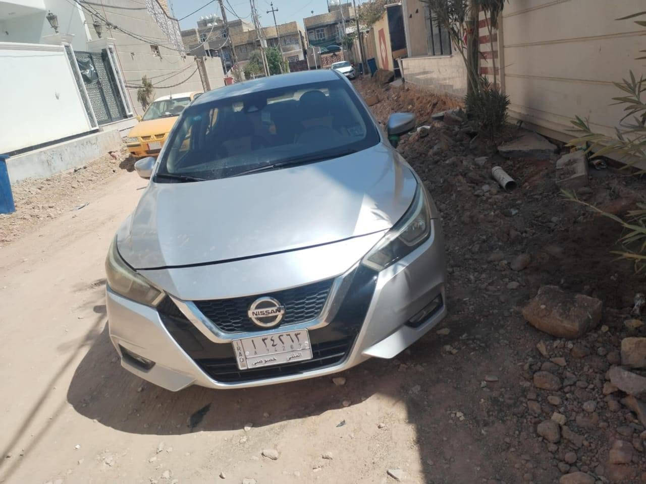 السلام عليكم سياره فيرسا ٢٠٢١ معوقين رقمه مثنى  بعد سنه تصير حره فول مواصفات الضرر جاملغ ايسر مبدل وبنيد وجاملغ ايمن راجع على البارد مكان السياره ديوانية قبل لا تجي وتشوف ما اتعبك ولا اشلع كلبك والرزق على الله ادزلك فيديو اله داخل وخارج وحتي سونار سويله اذا صدك شراي سعره ٨٩ وبيه مجال قليل تحب تتصل هذه رقمي  ***********
