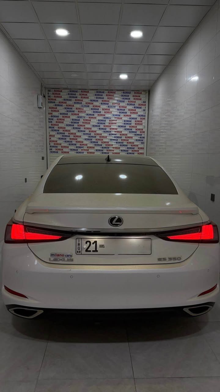 ﷽
                                 🪬💎LEXUS ES350 2021 
◽️ليگزز ES 350 موديل 2021 فول مواصفات
🔹وارد خليجي وكالة ميلانو
🔹طزليل مرور ٪؜٨٠—٪؜٨٠
        ~~~~~~~~~~~~~~~~~~~~~~~~~~~~~~~~~
مكان🌇: سليماني               
سعر💵: 385$$$$
 ☎️موبايل /***********
                  
        ~~~~~~~~~~~~~~~~~~~~~~~~~~~~~~~~~
◽️محرك V6 3.5L سته سلندر
🔹گير و محرك بشرط مامفتوح ✅
بدون صوت بدون صرف و خلل بشرط فحص
🔹ماشيه 7,000km الف حقيقي📦✅

 🔹سيارة جديد حيل حيلوة نضيفة📦

◽️مواصفات
{{ بصمة - فتحة - داخل مشمشي  - رادار أمامي و جانبي   - كشنات جلد - كشن تتفيىة و تبريد - كشن و ستيرن كهربا - كشن خزن  - شاشة - ماوص - تبريد مركزي - نيزامي أيكو - نيزامي سبورت - لايت ليدو زينون - مراي شفت - ڤوليوم - بلاجكتور - بعد هواي مواصفات-٥ بةردات-شاشة جبير- }}

◽️اربع تاير و ويل بيلادي جديد بدون مصروف
🔹نظافه ١٠٠٪؜ كامل سيرفس بدون نقص و بدون مصرف
🔹بسميً السنويه بشرط تحويل و خرامه
🔹سنوي و رقم و هزة كلها جديد
سياره مابيها دينار مصرف كامل من كل نواحي

نفسي يوم /تحويل و كاله حاظر
مكان / داخل سليمانيه🌆
        ~~~~~~~~~~~~~~~~~~~~~~~~~~~~~~~~~ السليمانية, العراق
