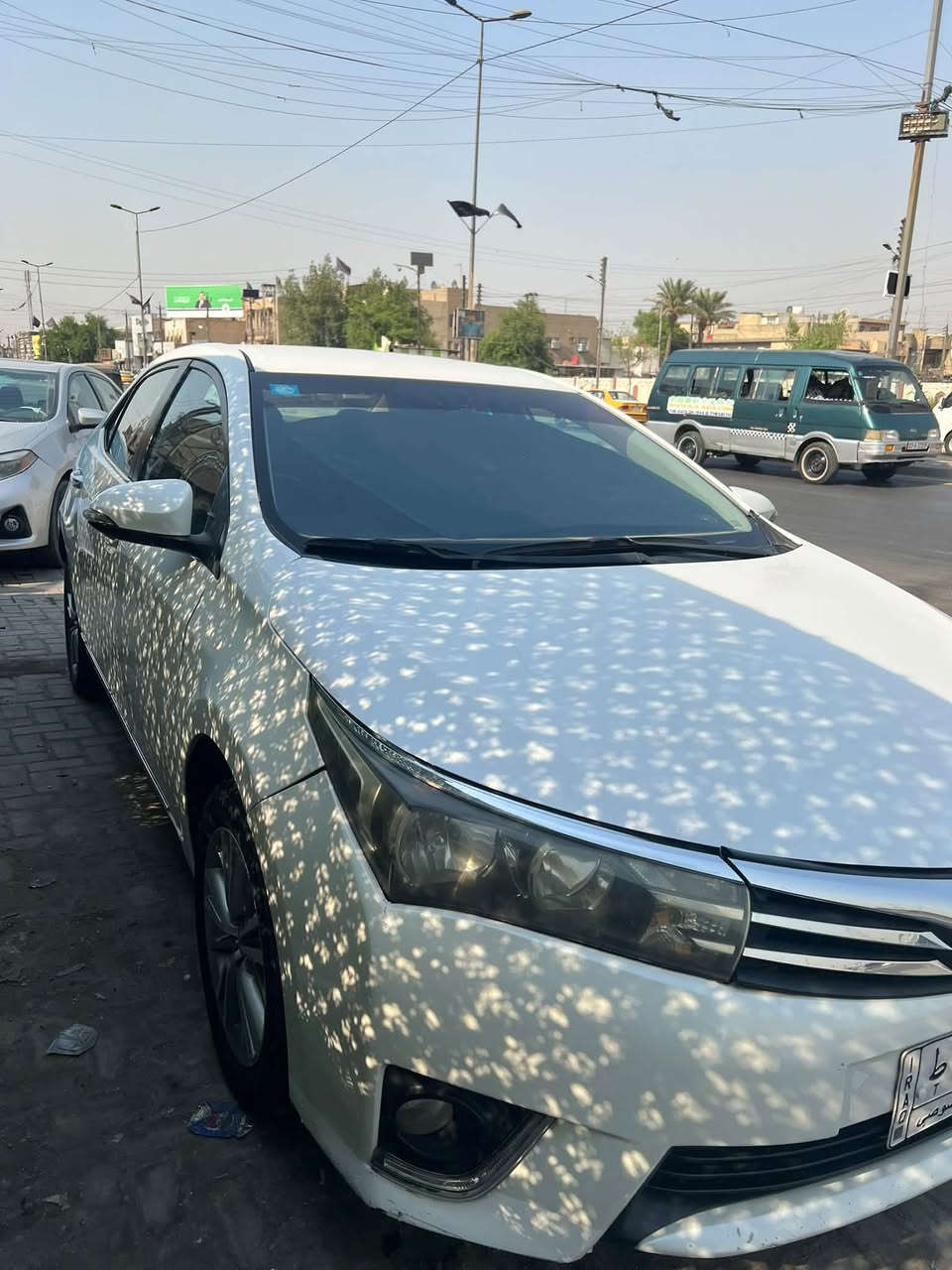 للبيع فقط كورلا ٢٠١٥ خليجي
محرك ١٦٠٠
بصمة 
شاشة 
تحكم ستيرن 
حساسات خلفية 
مري شفط 
رقم بغداد بأسمي تحويل مباشر 
السيارة بيها ٤ قطع صبغ اثر شخوط بدون حادث 
سعرها ١١٢ بيها مجال بسيط 
مكاني بغداد حي العامل 
***********
