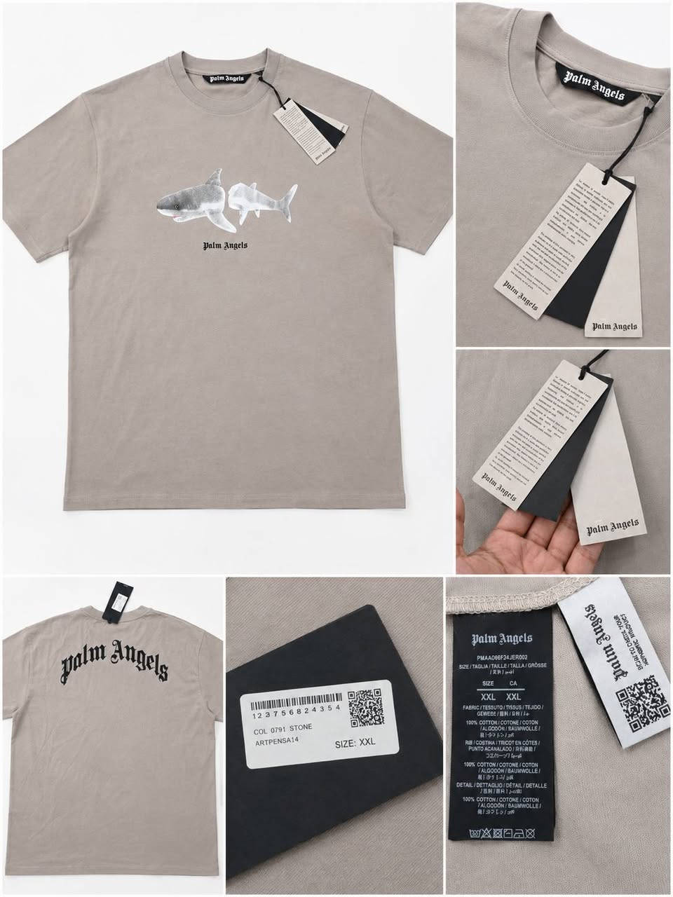 Palm angles XXL ، Off-white L 
وكالة بالليبل 
سعر التيشيرت الواحد  ١٤٠ الف 
للتواصل واتساب 
***********
