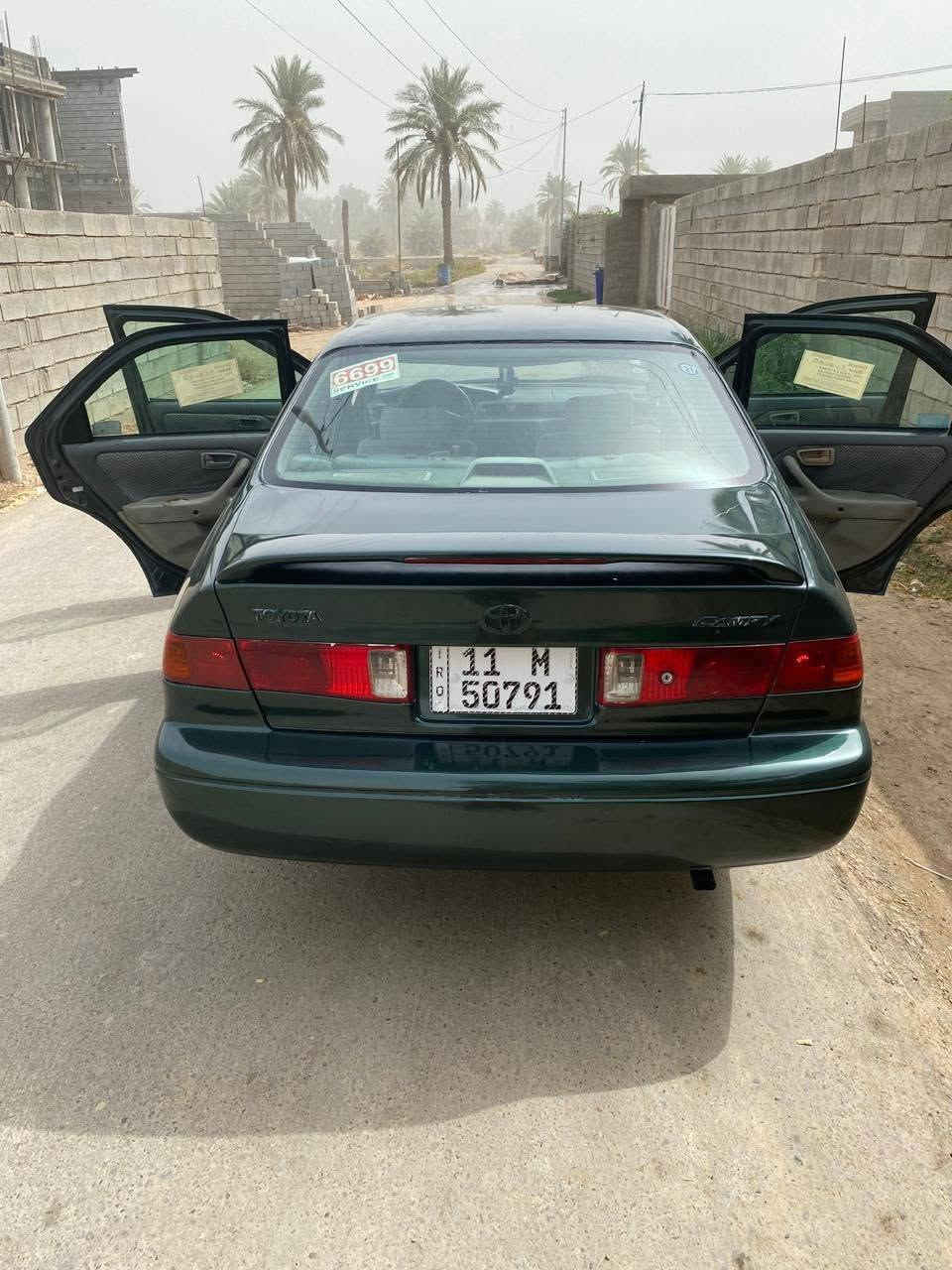 السلام عليكم
كامري امريكي موديل 1999 
صبغ عام جماليه
السياره بيها جاملغ ايسر الخلفي فقط الباقي كفالة عامه 
 كير محرك كفاله 
تبريد فول 
تخم تاير 
صدر جديد 
رقم بغداد دولي 
تحويل ثاني يوم
 محرك 4 سلندر ابو الكف
المكان صلاح الدين الضلوعيه 
السعر 73 وبيه مجال 
للتواصل ***********
***********
