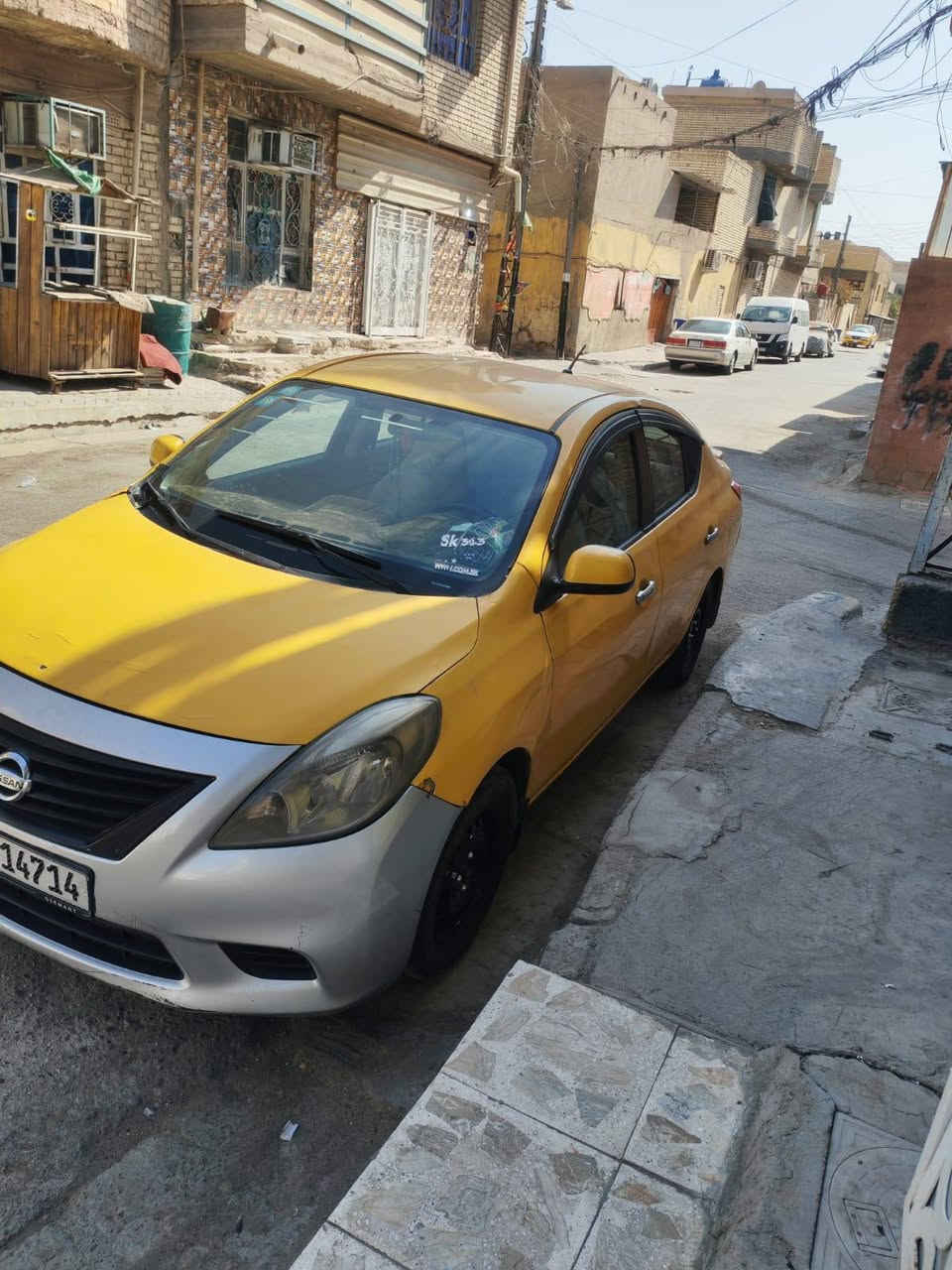 نيسان فيزه ٢٠١٣ لبيع بيه جاملغ وبنيد كير مكينه كفاله تخم تاير جديد صدرجديد تريد ثلج دوشمه عامه السعر ٦٠ وبيه مجال الستفسار ***********
