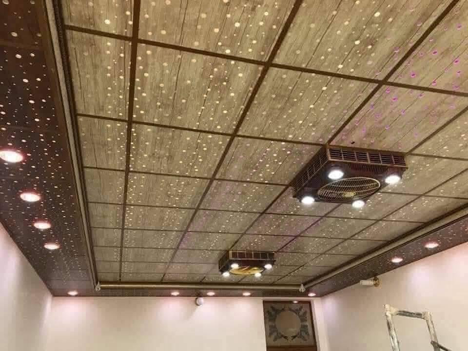 يا الله سقف ثانوي وجدار بلاستيك كريستو وعمل المتر 10,,,,***********
