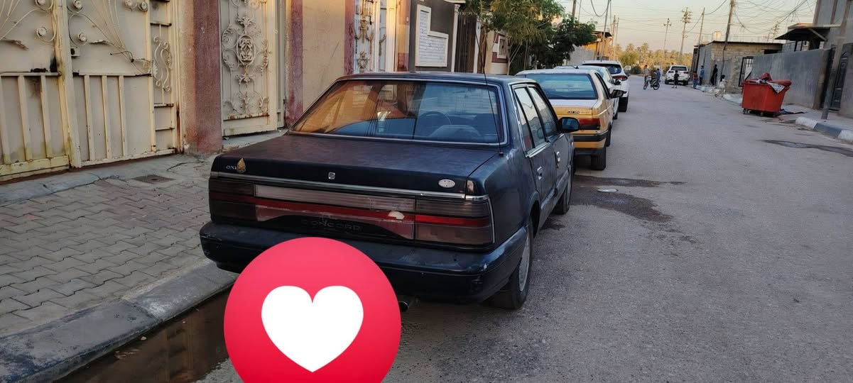 سلام عليكم كيا كونكورد 1995بااسمي السعر 22بيه مجال ***********شراي اتصل
