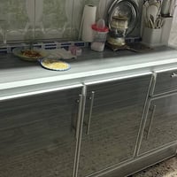 كاونتر جديد مستعمل شي قليل كامل سنك مرمر اضويه شغاله مستعجله عل بيع را...