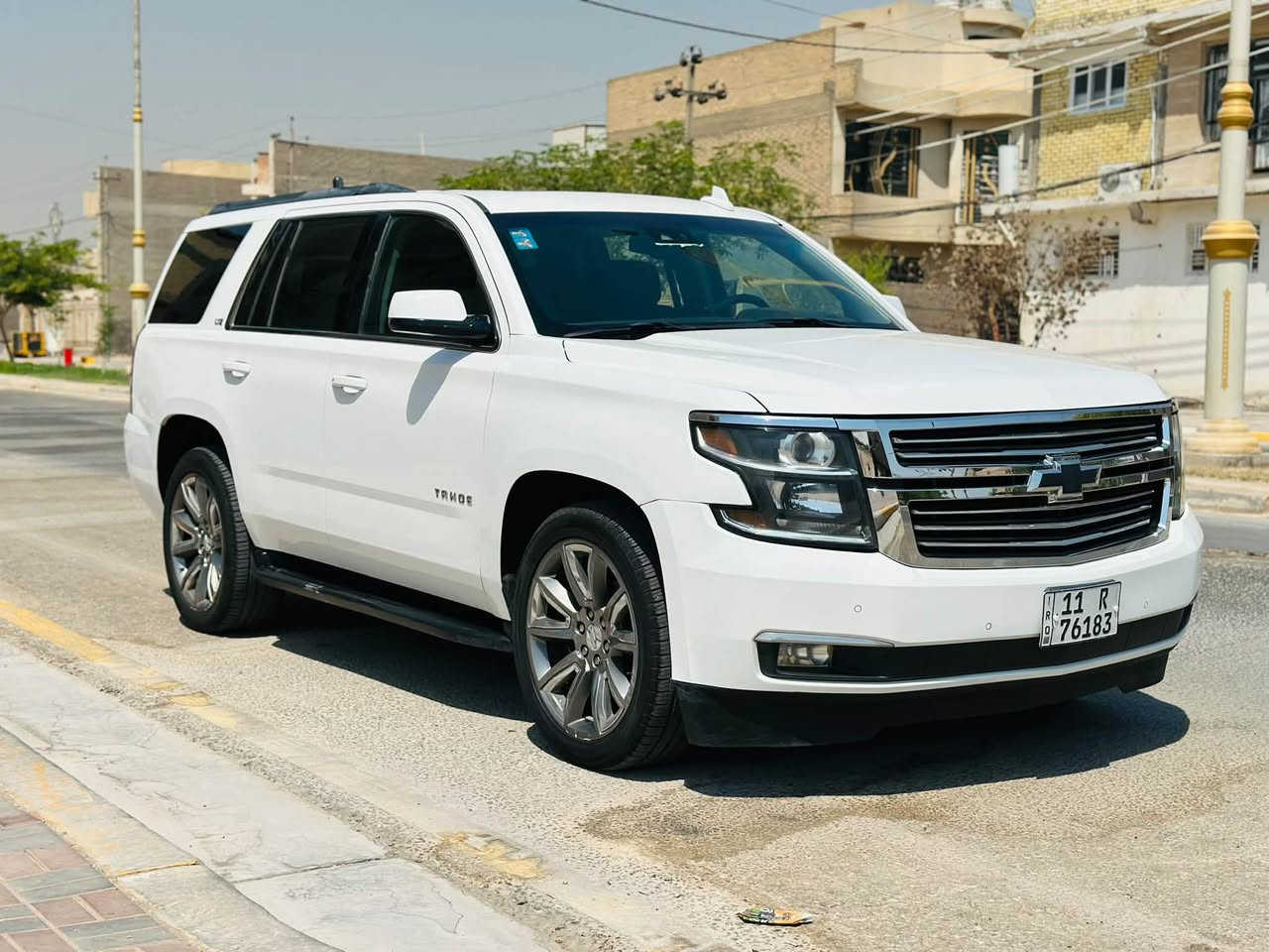 تاهو مديل 2015 امريكي LTZ فوول بيه قطعتين صبغ بدون دواخل شرط فقط 
للاستفسار *********** بيع فقط 
السعرر 263 
مواصفاات بصمه فتحه كشنات جلد كهرباء تدفئه كشنات رادار امامي رادار جانبي حساس امامي وخلفي تحديد مسار مري شفط جنطه كهرباء كشنات خلفيه قلاب كهرباء شاشه وصطيه قاصه خزن ميموري مكينه 5300 كفاله ماشيه 128m كير كفاله تخم تاير جديد حداديه جديده تحويل مباشر سياره جاهز بدون نقص مكان السياره كربلاء
