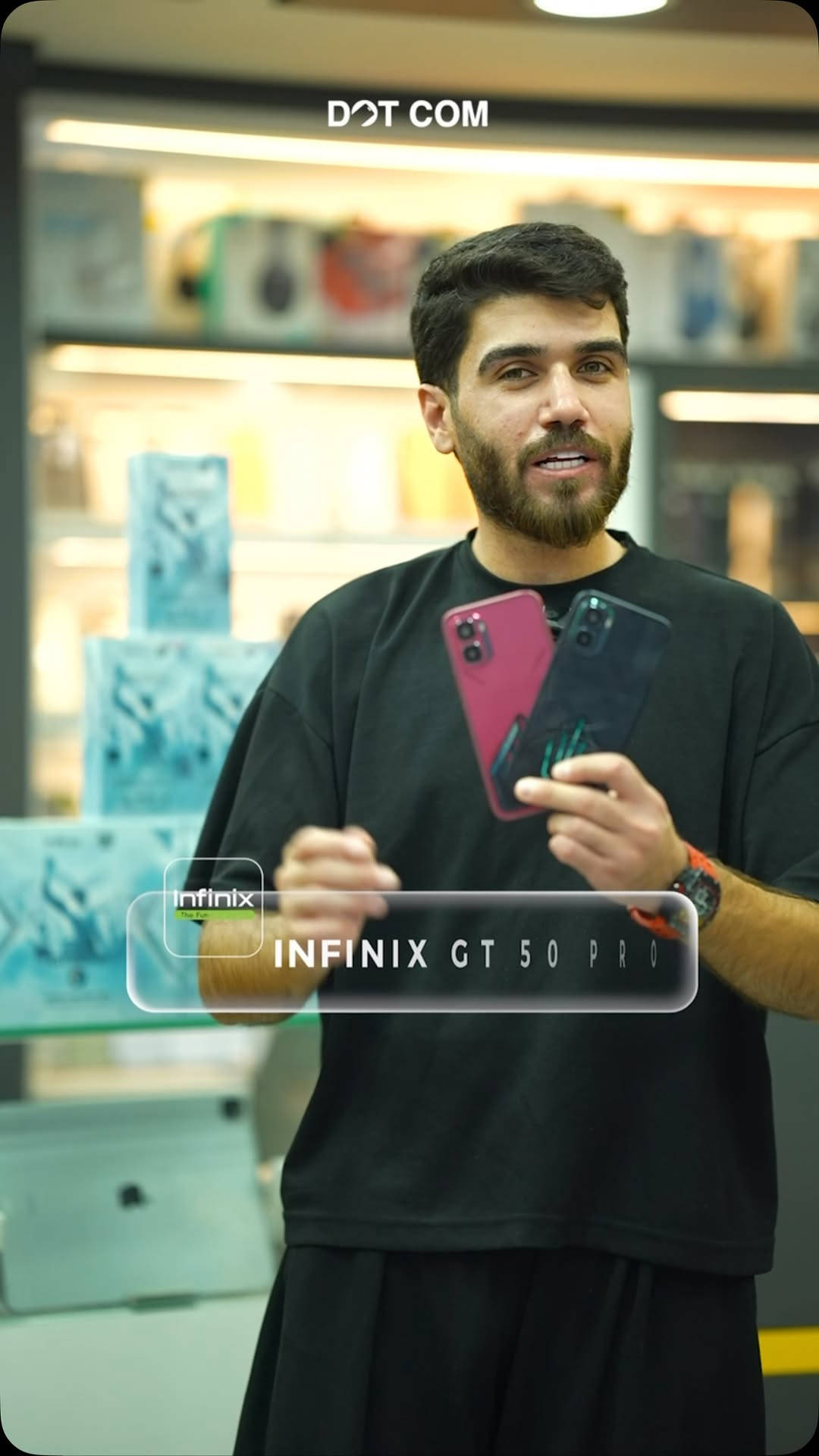 🎮 INFINIX GT 50 Pro

🔥 تجربة مخصصة لعشاق الألعاب بأداء قوي وتصميم Gaming مميز

📱 شاشة عالية التحديث وأداء سريع لتجربة لعب سلسة

📞 مبيعات: ***********

📍 بغداد - المنصور - 14 رمضان - مجاور مطعم الساعة

#InfinixGT50Pro #Infinix #Gaming #DotComIQ #المنصور بغداد
