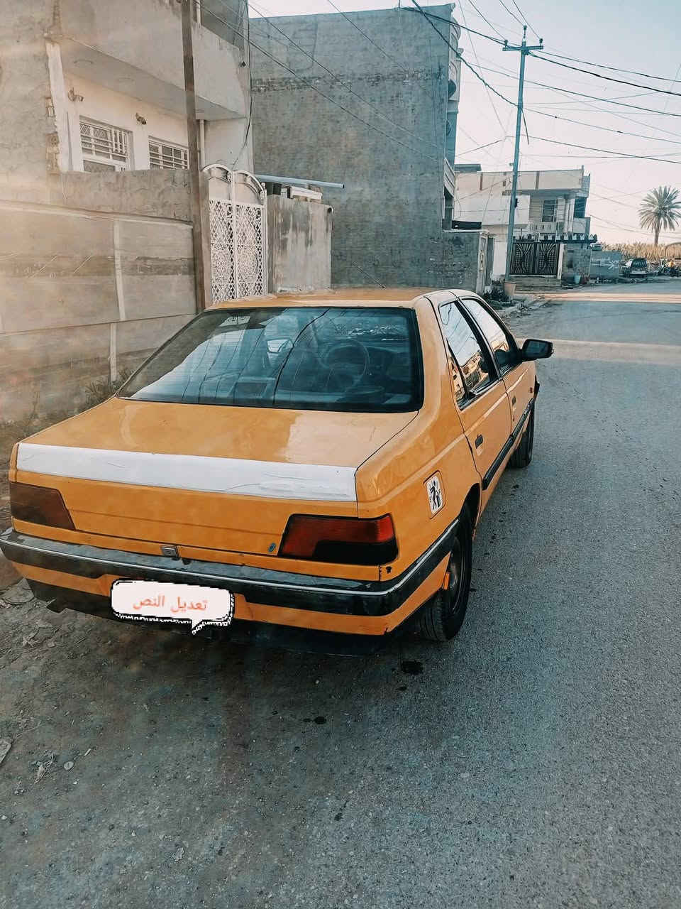 سلام عليكم بيجو جيلكس موديل 10 رقم بغداد نكليزي مكينة كير فرنسي بس المكينة بيها خيط بخر مطلوبة 500 الف  هيئة وغرامات داخل بيجي تخم تاير صدر جديد السعر 22 وبيها مجال حك الجية مكاني الكاضمية ***********
