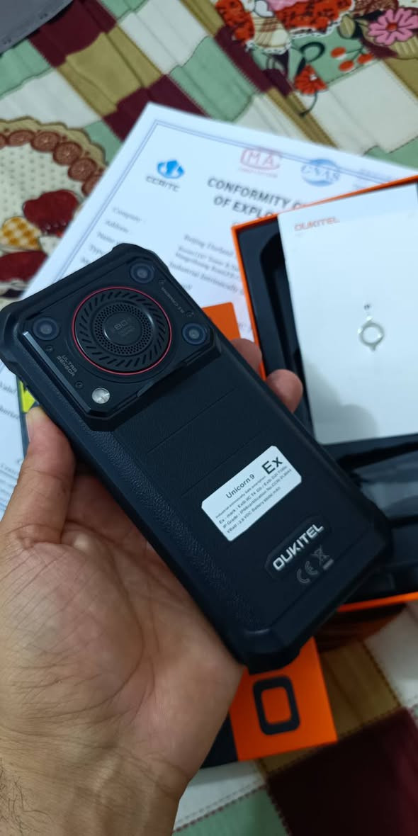 موبايل مدرع EX جديد غير مستخدم نوع
OUKITEL WP36 PRO 

مواصفاته
RAM 24(6+18)
ROM 256
يتحمل رام الى حد 2T
شريحتين
BATTERY 10600mAh
مقاوم الماء
مقاوم الصدمات

كامل ملحقات مع شهادات بدون اي نقص 
السعر 300 الف
متواجد خاص وعلى الرقم 
***********

