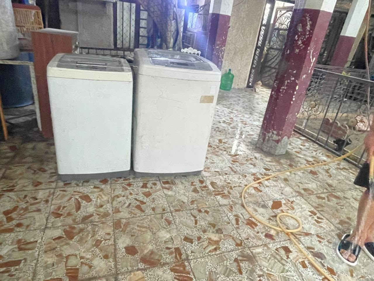 سلام عليكم عندي ذني غسالات صغيره بيهه عطل بسيط وجبيره شغاله مابيهه اي شي اثنينهن ابيعهن رايدهن 125الف مكاني بغداد الشعب ***********
