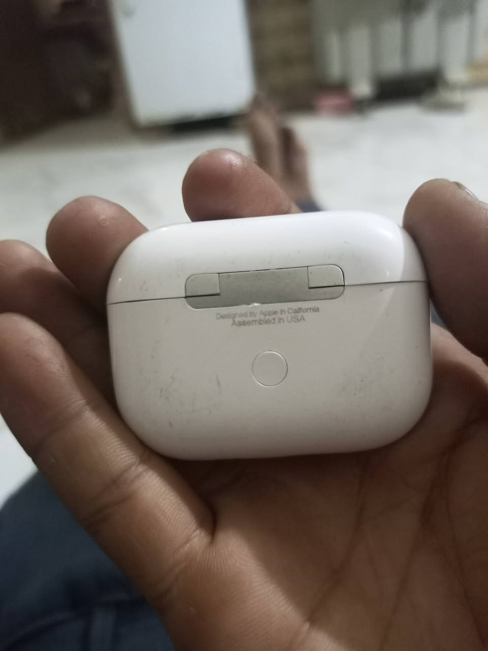 سلام عليكم عندي هاي يربود  اسم ايربود AirPods Pro #2) للبيع قيم وخذ شرط الضمان ول فحص شحن مده طويله عزل صوت برامج دمج تشتغل علا اي جهاز شحن تايبسي ربط سريع مكاني كربلا حي العامل منطقه سابعه واتساب ***********
