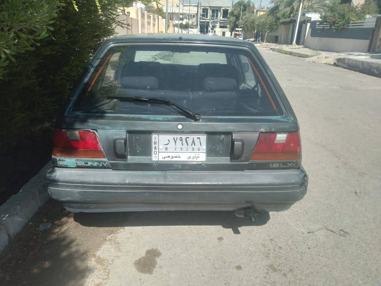 نيسان سني مديل 1991
رقمها موصل الماني سنوية نافذة صارله ١٥ يوم 
مكينة و كير كفالة 
شرط تحويل 
سعرها 17 وبيه مجال بسيط للشراي 
للتواصل ع خاص او ع رقمي 
***********
