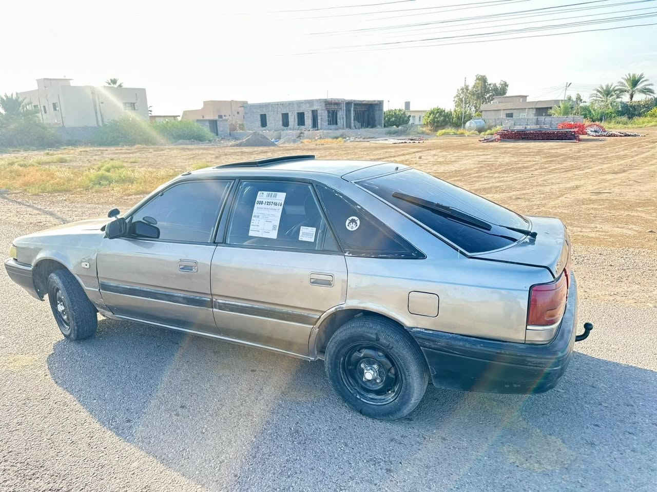 السلام عليكم مازده 626  للبيع  كير محرك شرط تايرات جدد مسجل شغال كهربائياتها كلها شغاله صدر جديد رقم الهاتف *********** 
***********

