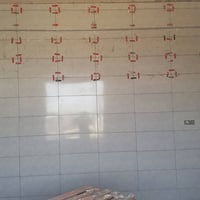 سيراميك أرضيات وجدران • طريقة ايرانية • ميزان ليزر