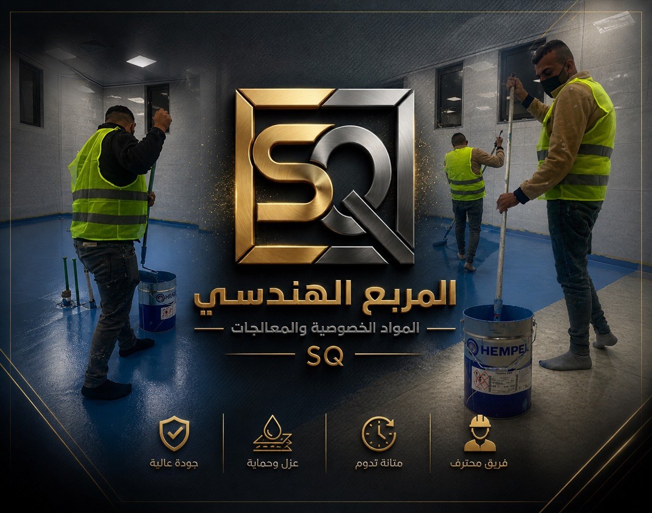 مكتب المربع الهندسي للمعالجات اعمال تنفيذ تخطي اشراف