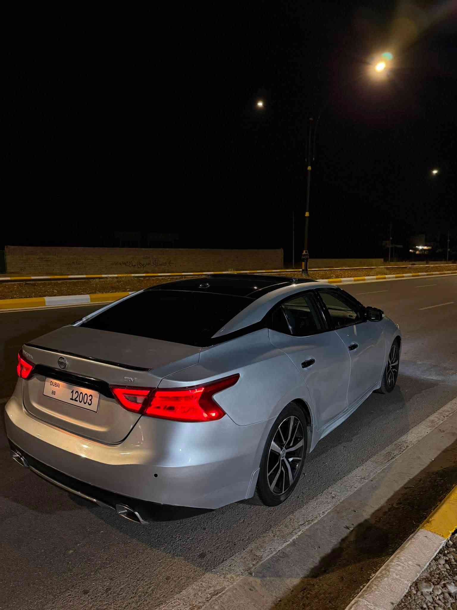 nissan maxima 2020
بـڕاوە قەپات قەپات مواسەفات  
سەیارەکە تاقانەیە لەجوانی
کامل مەسرەف کراوە کامل سێرڤس 
بەس لێخوڕینی دەوێ
کامل بەشەرت گێڕ مەکینە دەعم لێدراو کارەبای
هیچ مواسەفاتێکی نەقس نیە 
هیچ گڵۆپێکی پێ نیە لە شاشە 
سعری 73$مەجالێکی برایانە
شوێن ڕانیە 
watsapp *********** ***********
