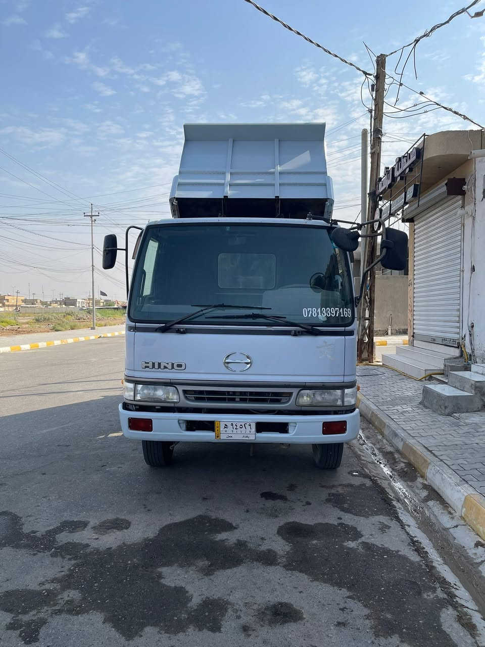 السلام عليكم هينو انكر محرك 6موديل 97مكفوله سياره جديده عله وضع شركه ***********
