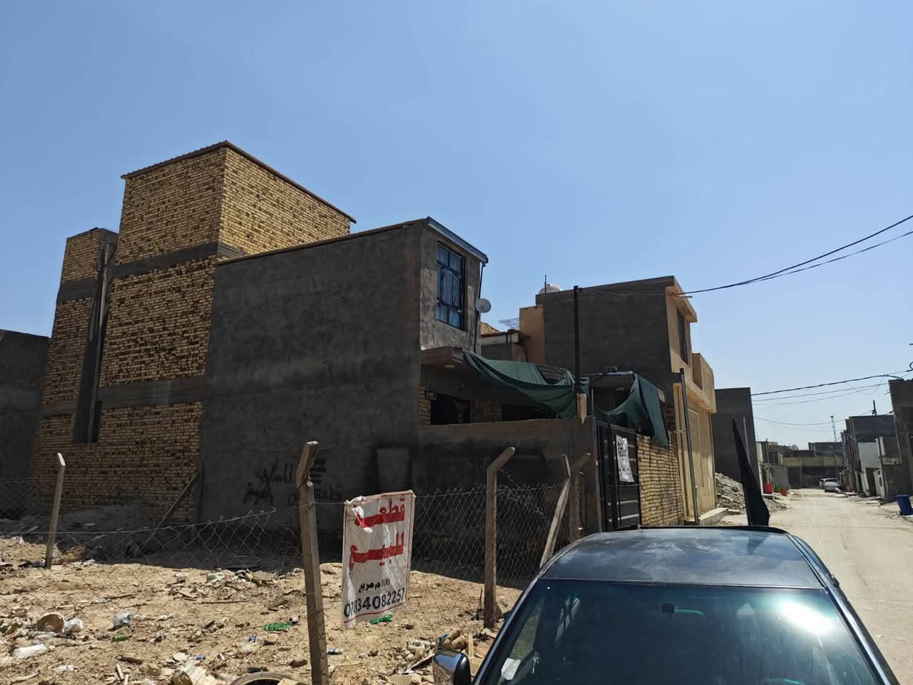 سعر مناسب
قطعة 100 متر مربع 10*10 للبيع 
خلف مول نون بالتقسيم الجديد
 تبليط ومجاري وكهرباء وماء ومسيجة بي ار سي
منطقة هادئة والجوارين ناس مرتبين 
ويوجد فديو توضيحي لمكان القطعة
للاستفسار الاتصال على ***********
علملً اني صاحب القطعة
