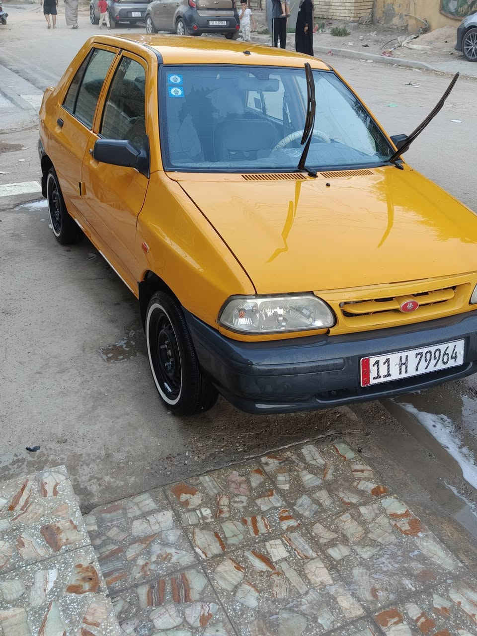 سلام عليكم
سايبا  موديل 2018
هزة جديدة سنويا بأسمي هيئة وغرامات مصفرة
تخم تاير جديد
باتري جديد مشط ستيرن جديد
تجفيت جديد
العنوان بغداد حي النصر 
الرقم *********** 
السعر  36 ورقة وبيها مجال بسيط
