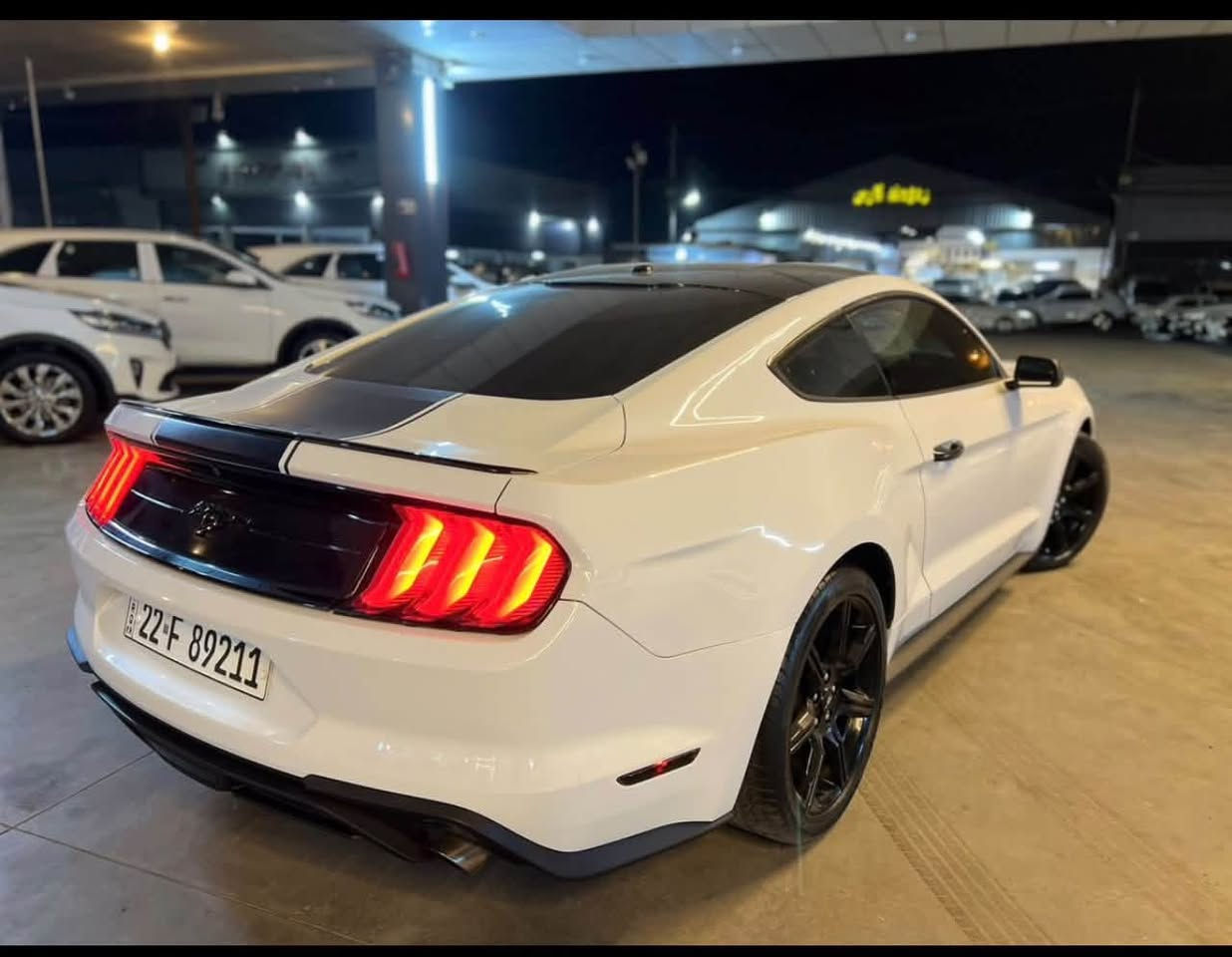 موستنگ 2020ايكوامريكي  4سلندر محرك 2300 تو ويل ماشيه 100تخم تايرات جديد حداديه فول  السياره نظيفه حيل 
*********** مكاني بابل الحله جزائر
