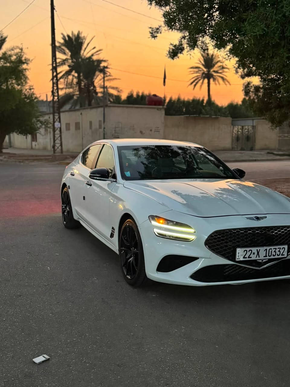 جنسس G70 • محرك ٣.٣T • حادث قطعتين
