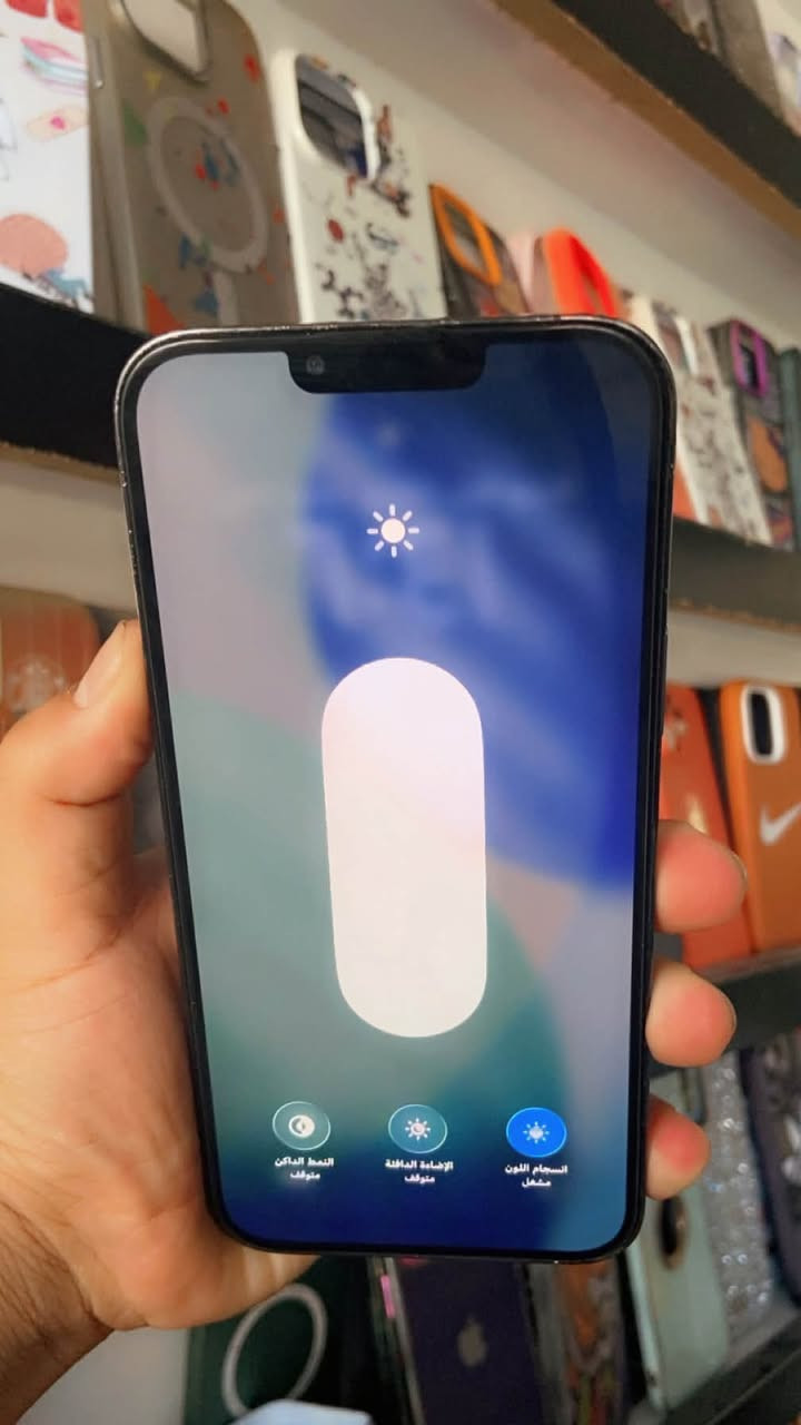السلام عليكم
ايفون 📲 13 برو ماكس
لون اسود  مميز 
بطاريه 🔋88
ذاكره 256 
 نموذج M 
مبدل شاشه اصليه 
السعر / 540 الف وبي مجال بسيط 
العنوان / الدوره شارع الصحه 
للتواصل / ***********
