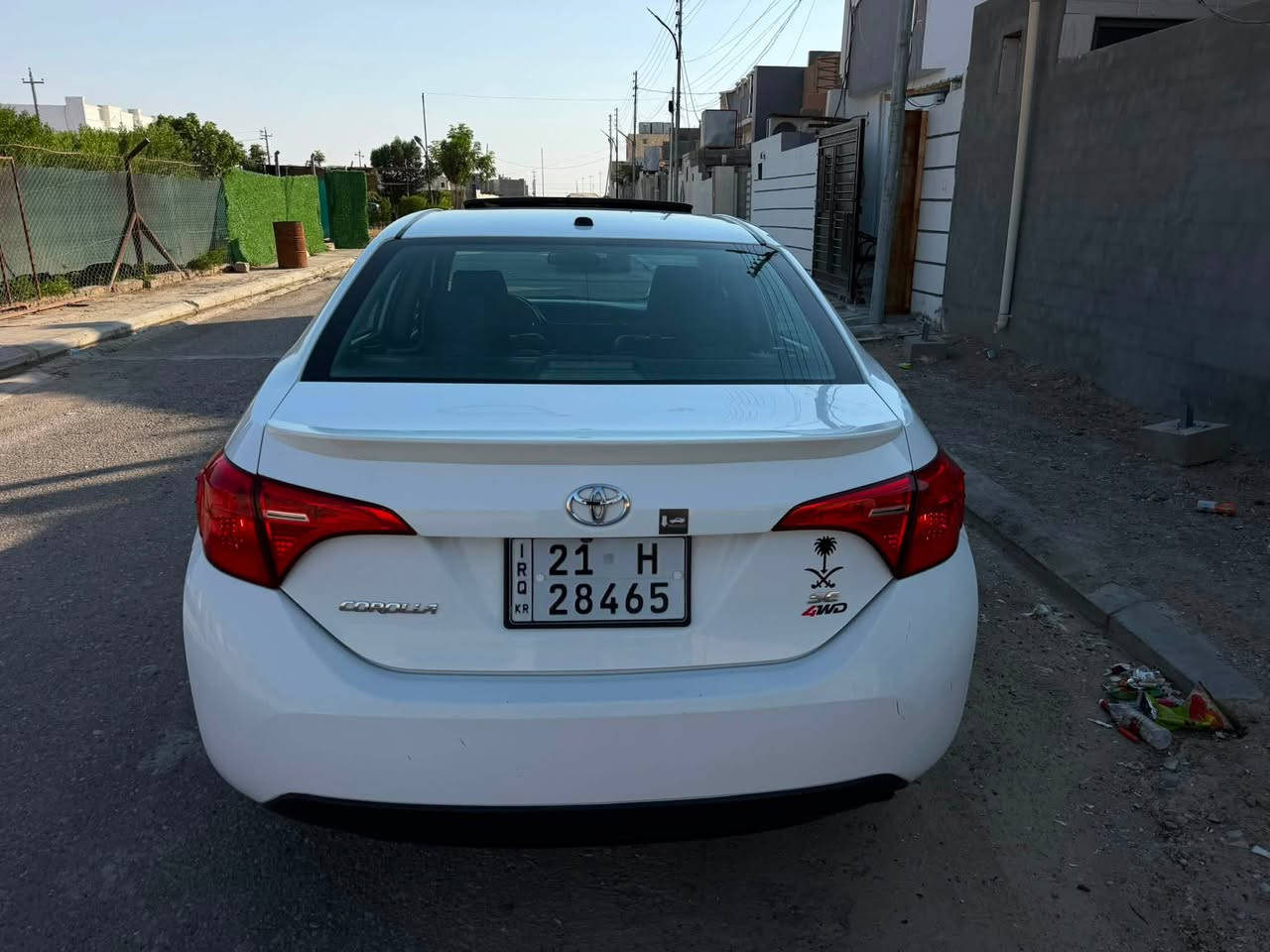 سلام عليكم 

كورلا للبيع موديل 17 SE فول سياره بصمه 
سلايت ابواب بصمه ترحيب اشاير بالمري
كير محرك صدر شرط
سياره بسمي تحويل مباشر
صور سونار بالمنشور 
بيها 3 قطع ونص 
سياره نصبتها حلوه وجاهزه ولون ابيض ثلجي

مكان سياره تكريت 
السعر 113 بيها مجال بسيط 

***********
